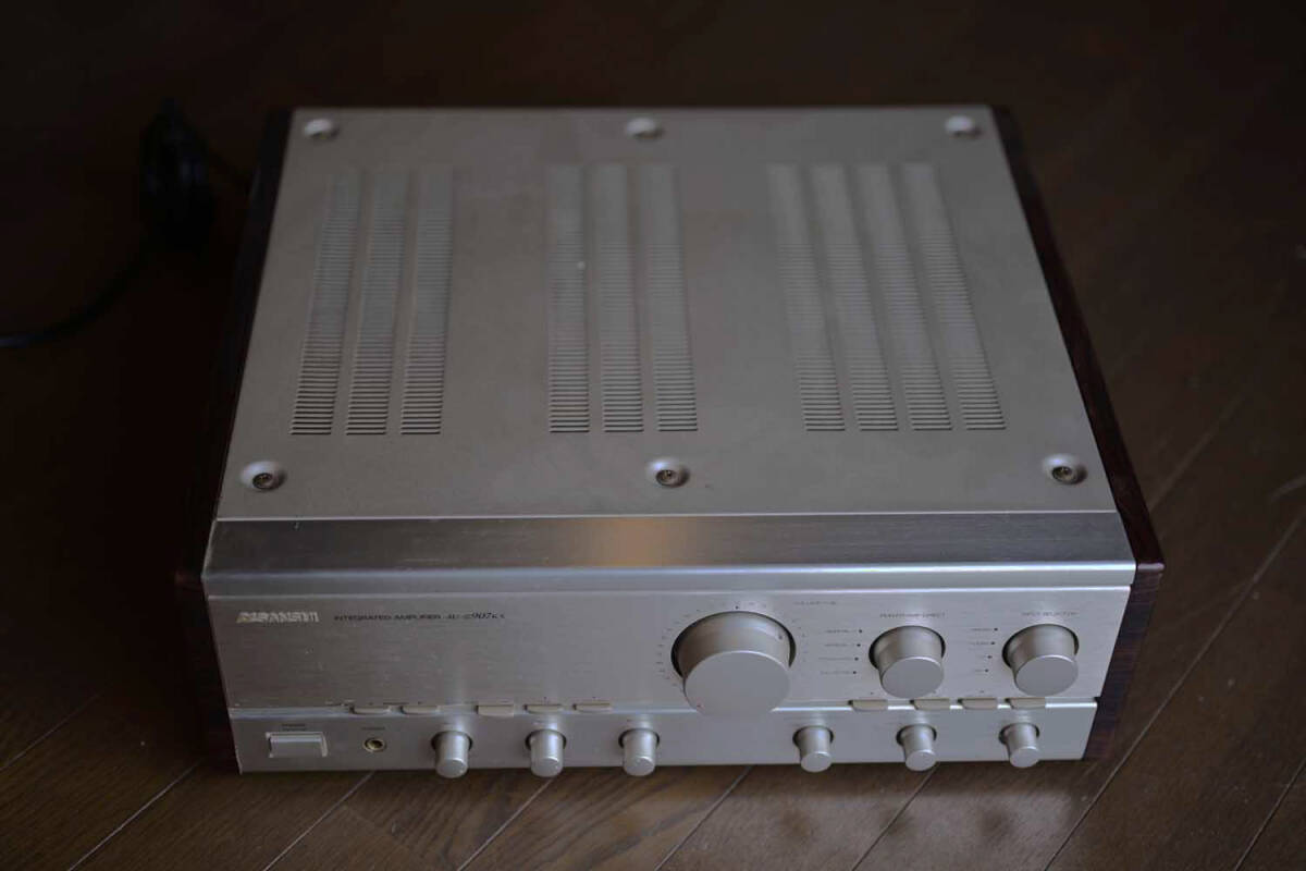 [OH settled ] beautiful goods rare SANSUI AU-α907KX pre-main amplifier Sansui [ famous service center .. has overhauled ]