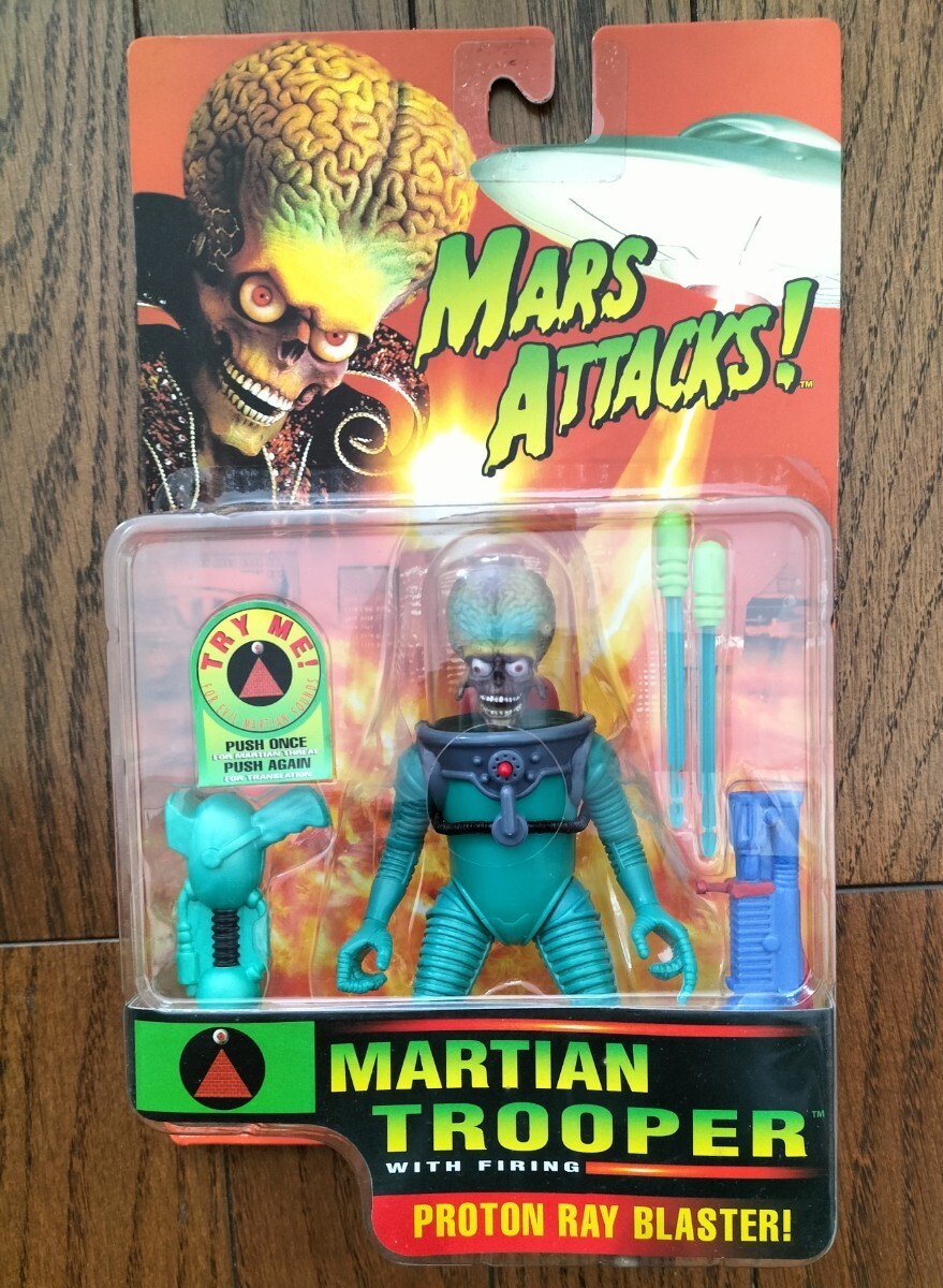 マーズアタック フィギュア４体セット。MARS ATTACKS action figures set of 4 マーズアタック フィギュア4体セット 1996年 TRENDMASTERSの画像5