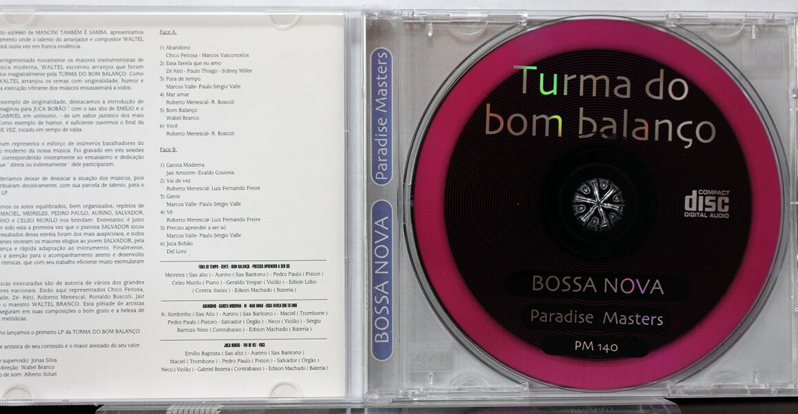 【ブラジル/ボサノバCD】A TURMA DO BOM BALANCO★PROJECAO★ブラジルの精鋭ジャズ・ミュージシャンが一堂に会した「幻の名盤」的発掘CD_画像3