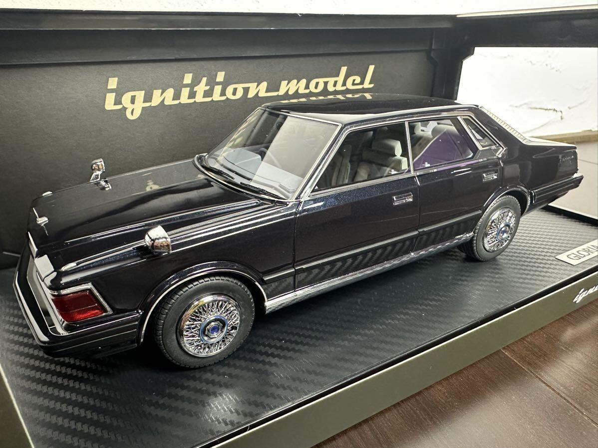 ignition model 1/18 ニッサン Gloria P430 4Door Hardtop 280E Brougham Normal完成品_画像4