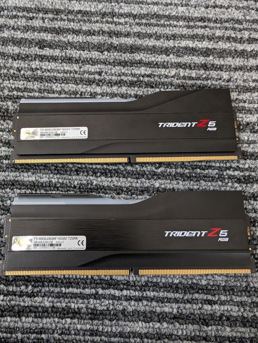 G.SKILL  TRIDENT Z5  16Gx2  F5-6000J3636F16GX2-TZ5RK