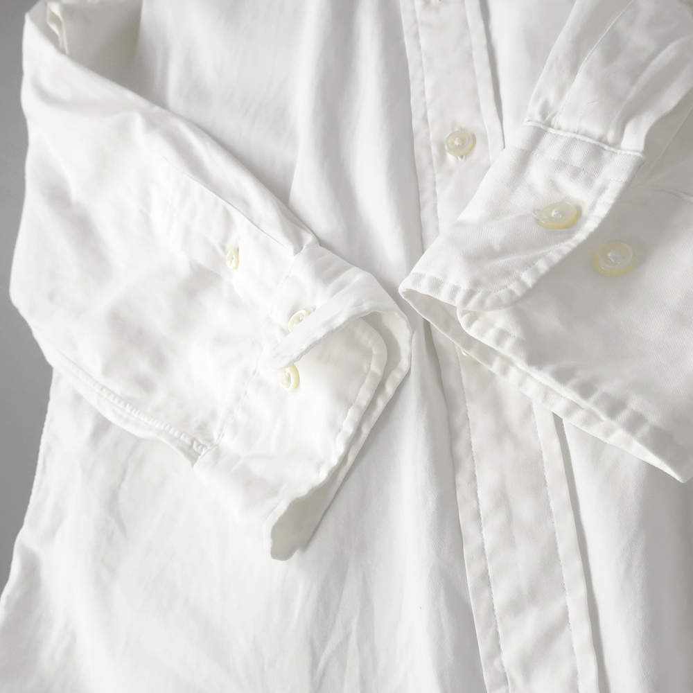 ラルフローレン オックスフォードシャツ カラーポニー刺繍 ホワイト 15-1/2(Mサイズ)_画像9