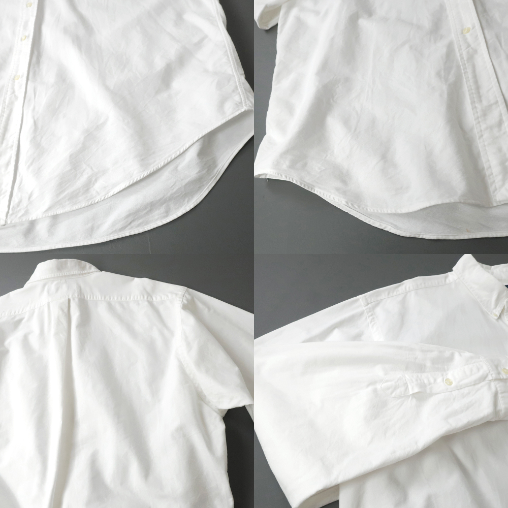 ラルフローレン オックスフォードシャツ ボタンダウン カラーポニー刺繍 ホワイト(XL)の画像4