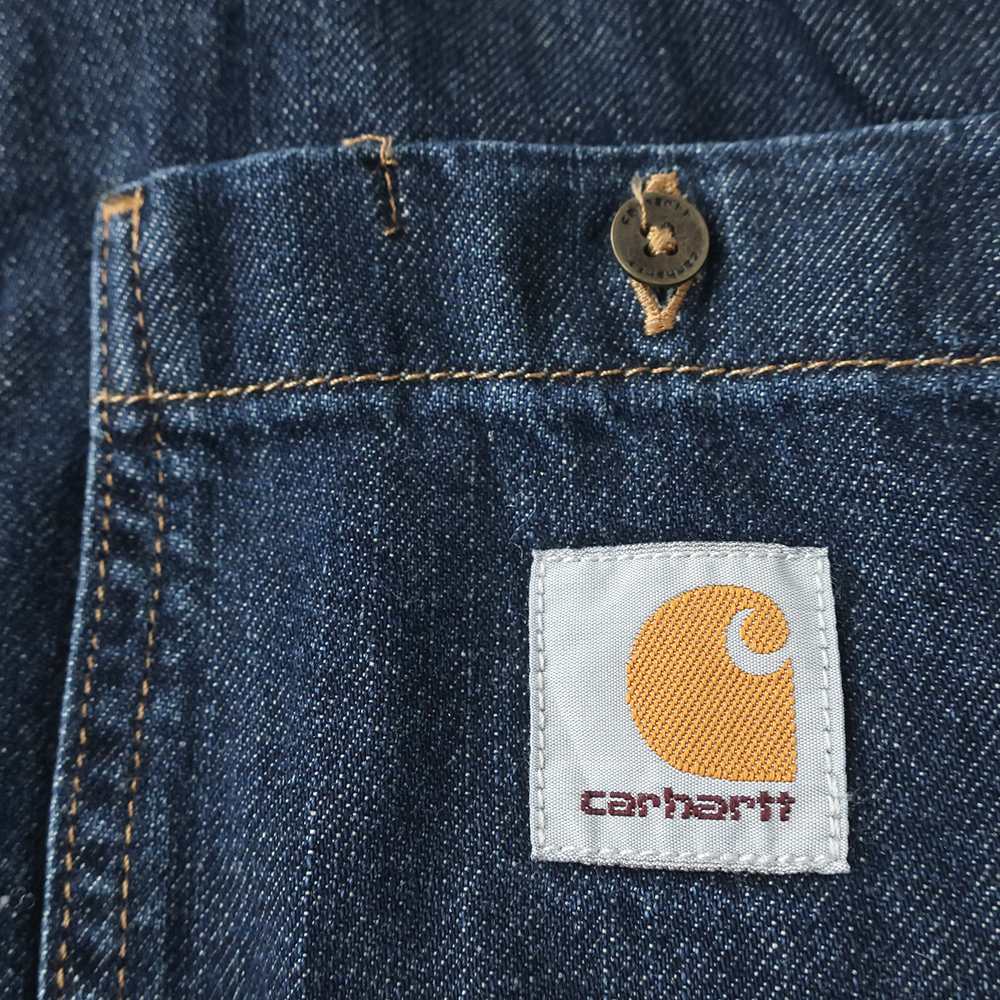 carhartt カーハート デニムカバーオール シャツジャケット ブランケット (XL)の画像3