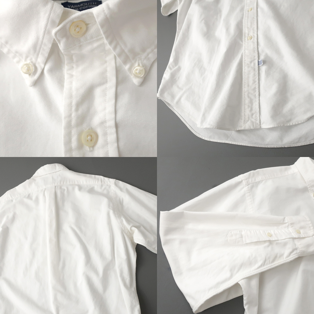 ラルフローレン YARMOUTH オックスフォードシャツ ボタンダウン カラーポニー刺繍 ホワイト16(L)_画像4