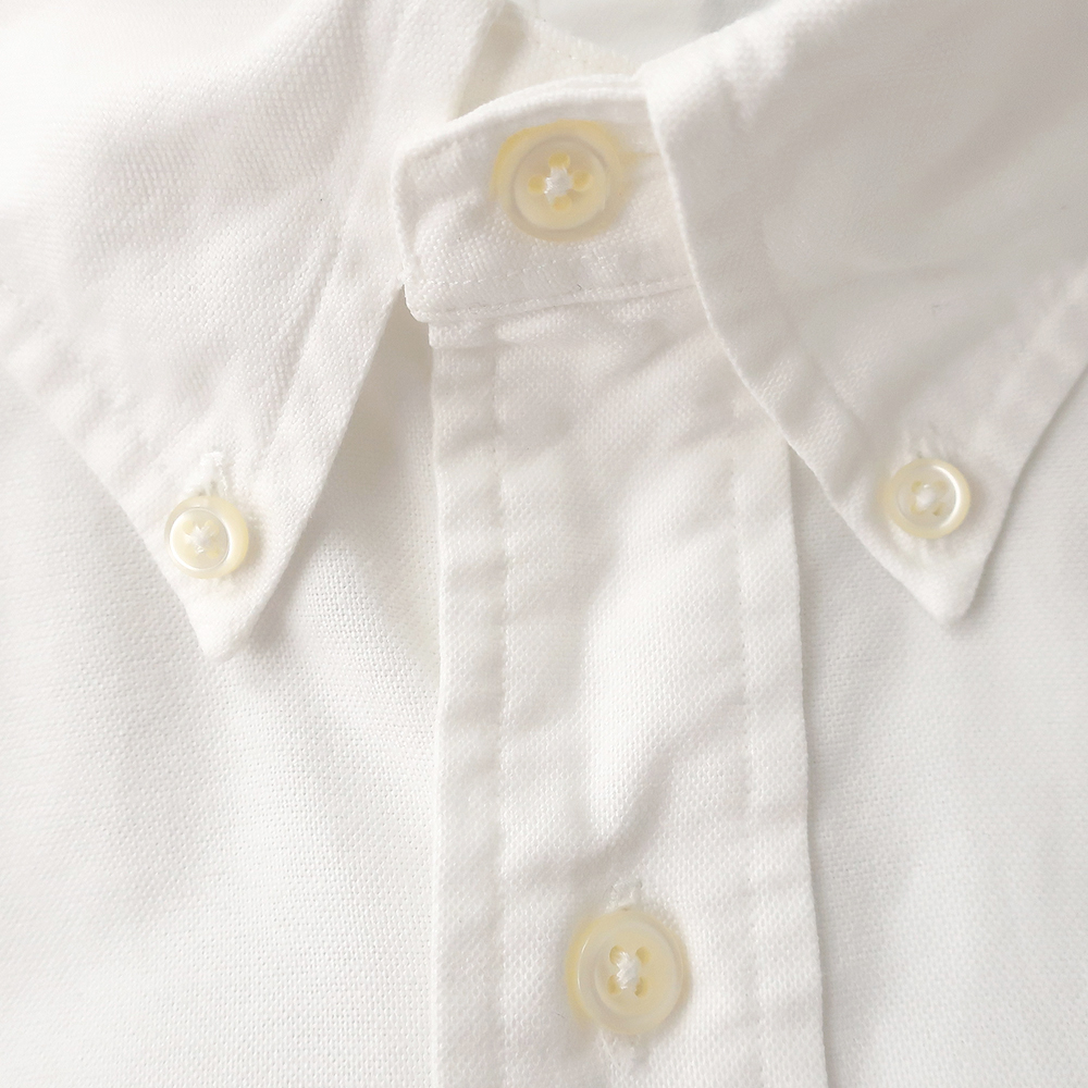 ラルフローレン オックスフォードシャツ ボタンダウン カラーポニー刺繍 ホワイト 16-1/2(L)_画像6
