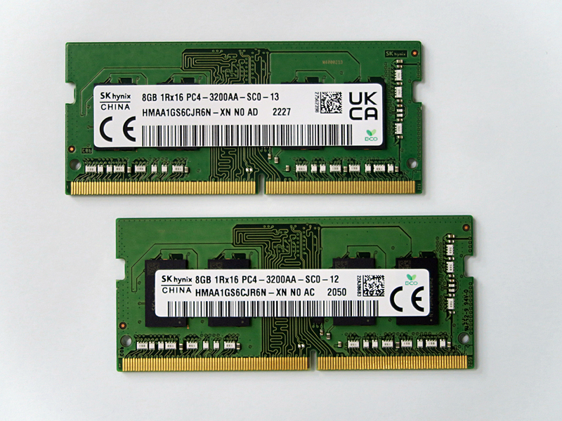 ★SK hynix DDR4-3200 (PC4-25600)★16GB(8GB×2枚セット)★送料無料の画像1