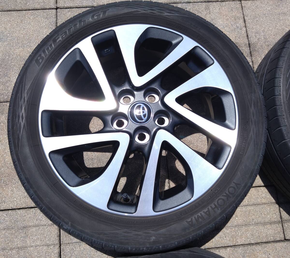  Toyota Sienta оригинальная опция колесо 16 дюймовый 6J +45 PCD100 5 дыра 4шт.