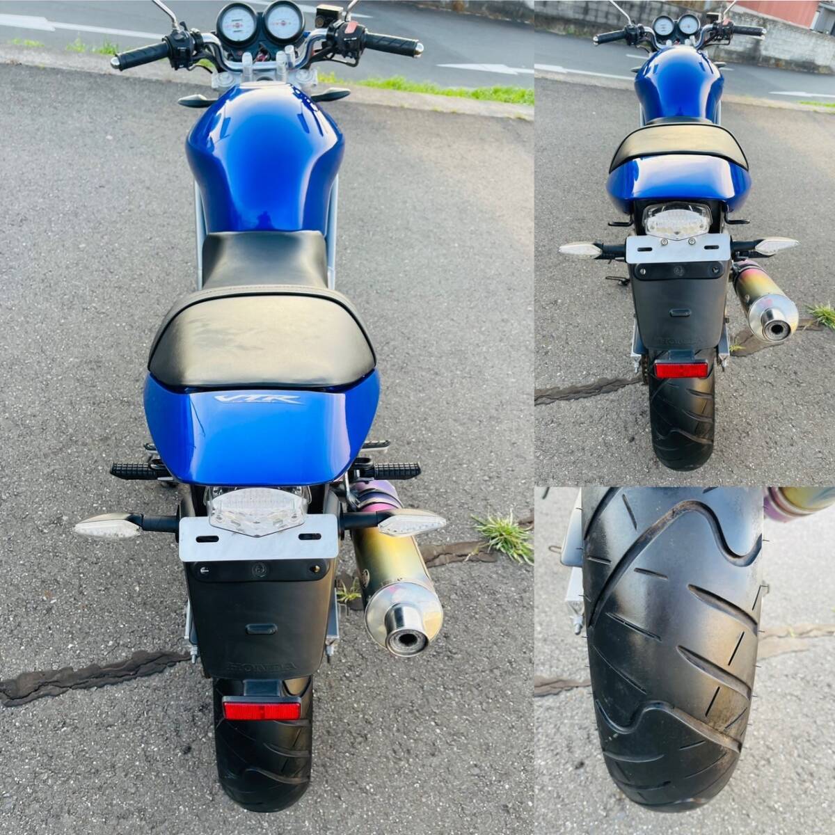 ホンダ VTR250 後期型 MC33 15,215km モリワキマフラー付き 簡易整備・オイル交換済！中古車体！ 動画有！全国配送可！の画像8