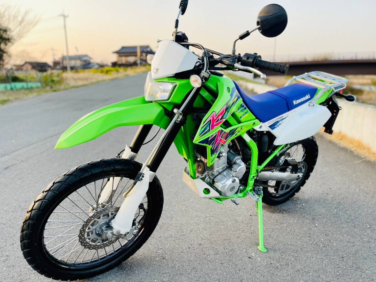 カワサキ KLX250 後期型 LX250S 14,802km ファイナルエディション FI 中古車体！動画有！全国配送可！の画像4