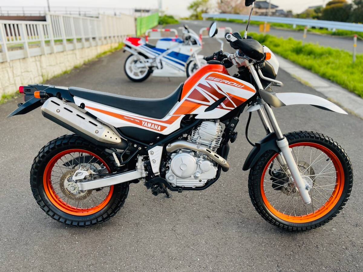 ヤマハ セロー250 DG17J 12,472km EFI 中古車体！動画有！茨城県！ 全国配送可！の画像5