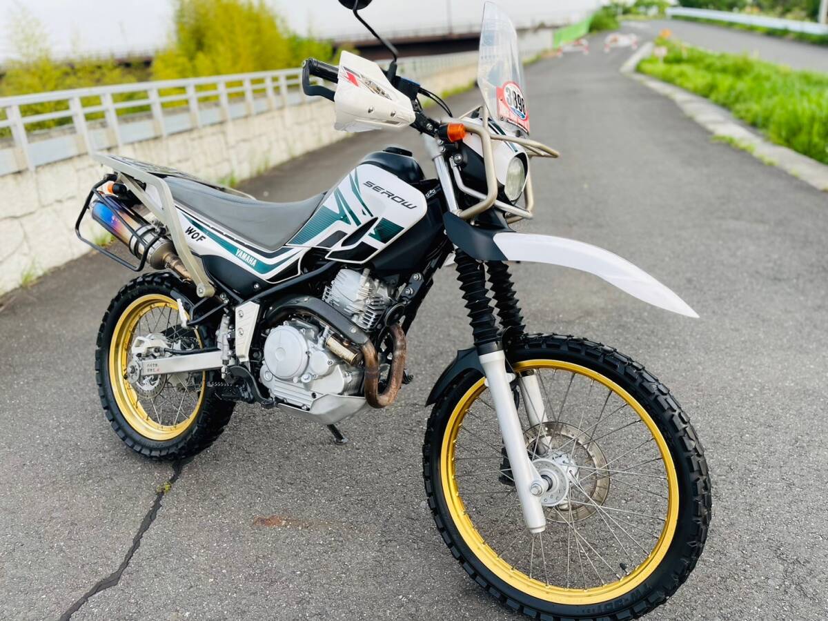 ヤマハ セロー250 DG17J 15,662km EFI 中古車体！動画有！全国配送可！の画像4