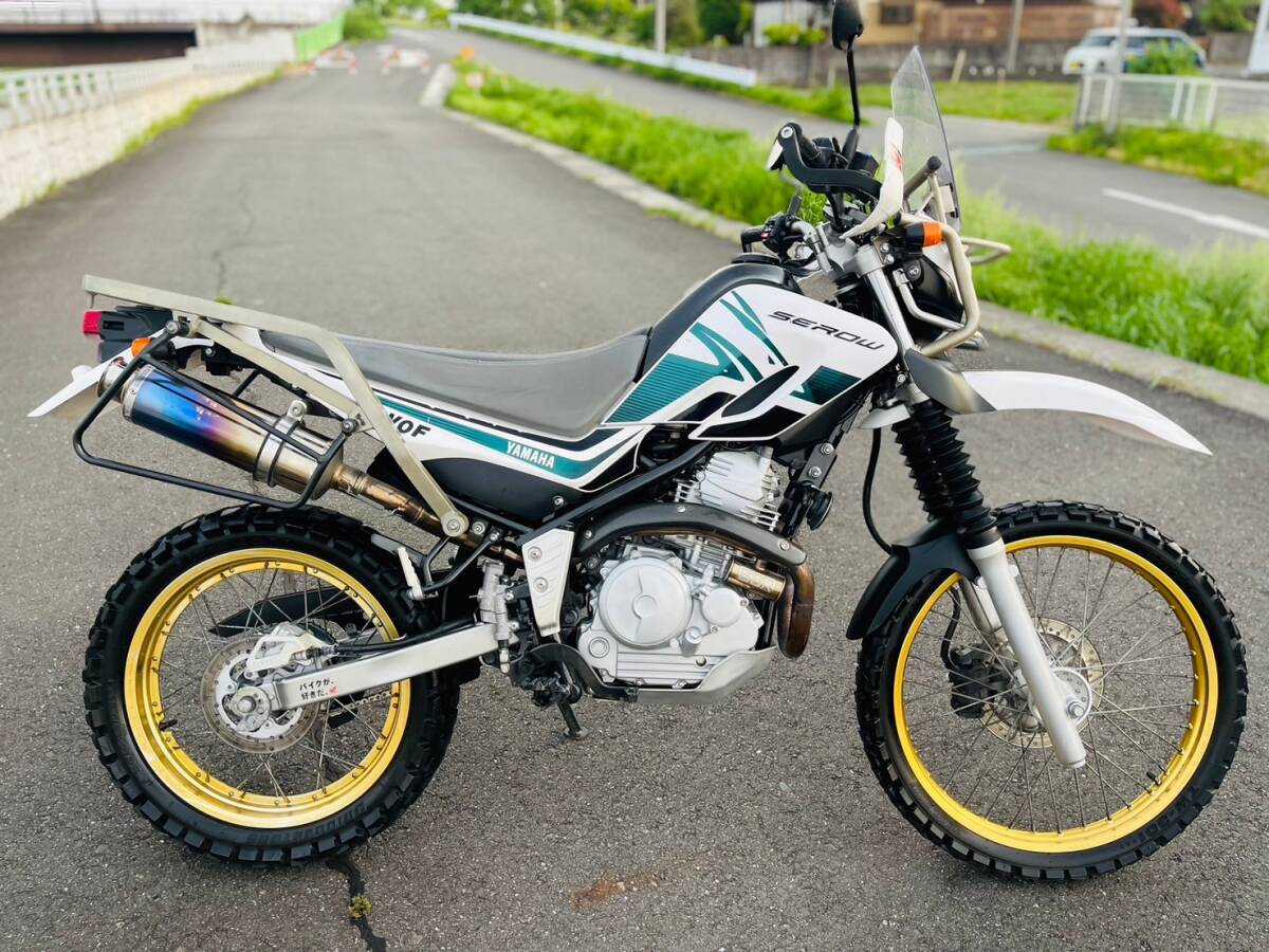 ヤマハ セロー250 DG17J 15,662km EFI 中古車体！動画有！全国配送可！の画像5