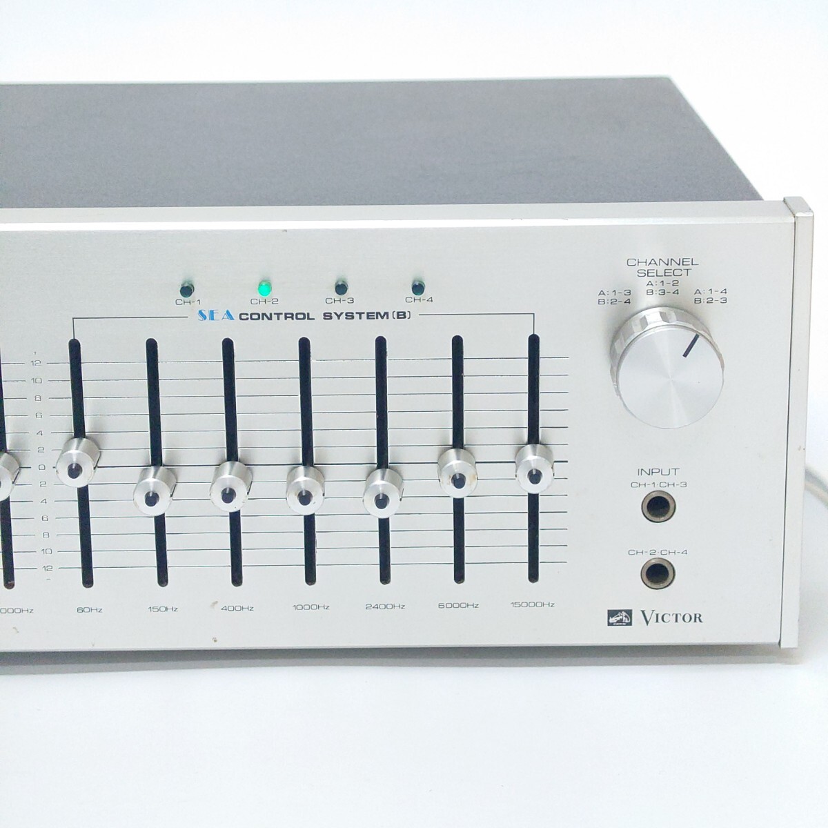 【動作品】Victor SEA-V7 グラフィックイコライザー 4Channel SEA Controller コントローラー ビクターの画像3