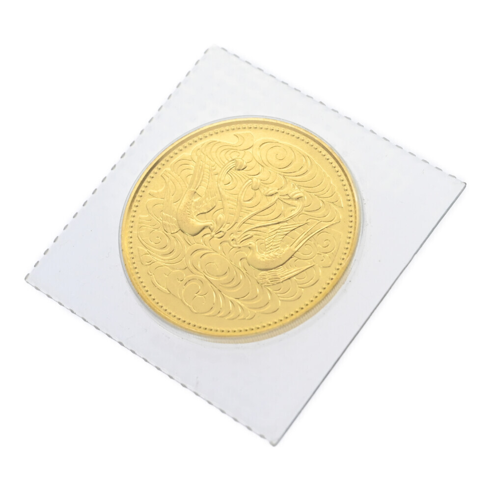 1円■日本 造幣局 日本 昭和天皇御在位60年記念 1986年(昭和61年) 10万円 金貨幣・金貨幣・メダル/K24コイン-20.0g/Japan Mint ■517249の画像3