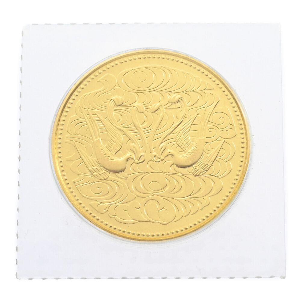 1円■日本 造幣局 日本 昭和天皇御在位60年記念 1986年(昭和61年) 10万円 金貨幣・金貨幣・メダル/K24コイン-20.0g/Japan Mint ■517249の画像1