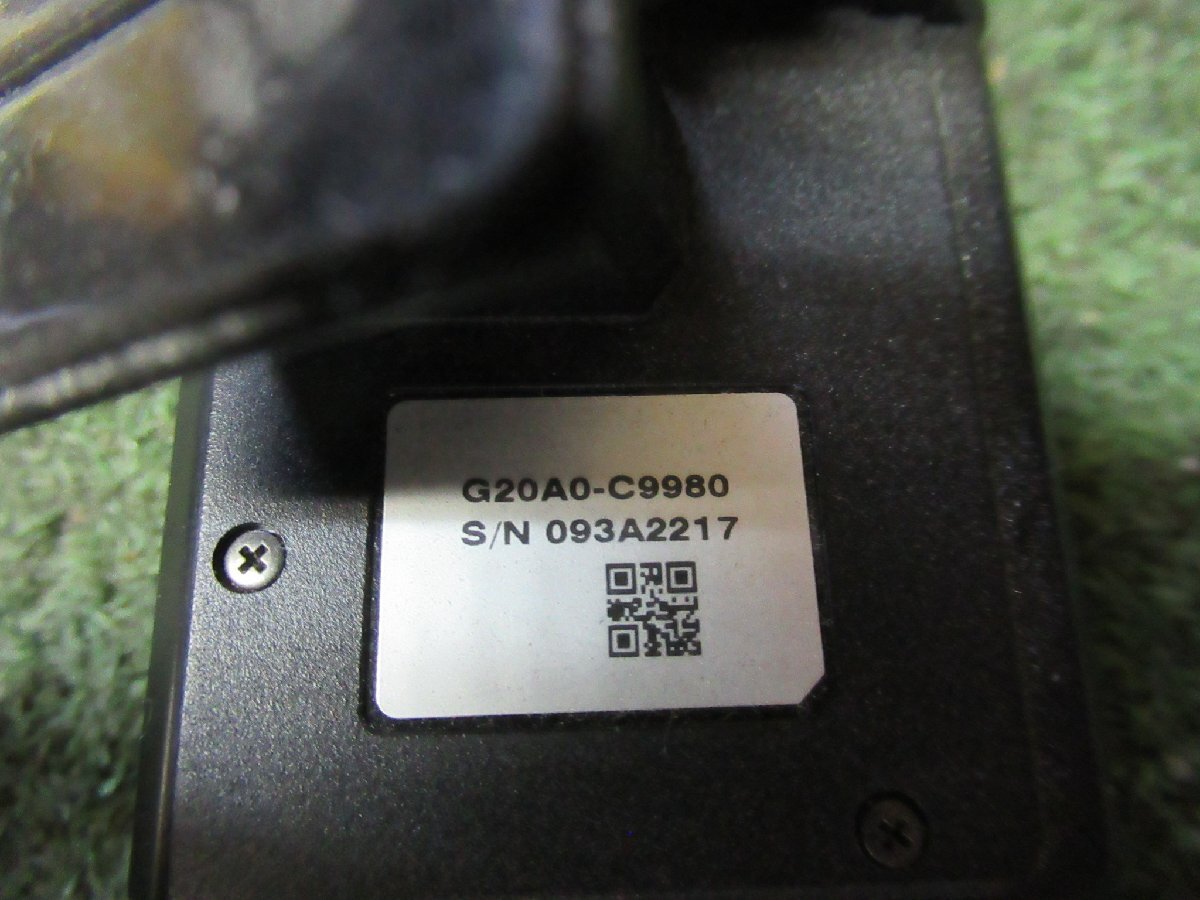 (A03236-D) ノート (E12) 日産 純正 ドライブレコーダー ナビ連動 G20A0-C9980 H30年 2018年 DBA-E12 12の画像4