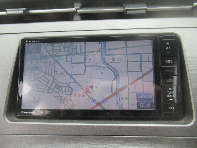 (A03446-D) プリウス (ZVW30) パナソニック ストラーダ CN-R300WD メモリーナビ CD DVD フルセグ Bluetooth H25年 2013年 DAA-ZVW30 30の画像7