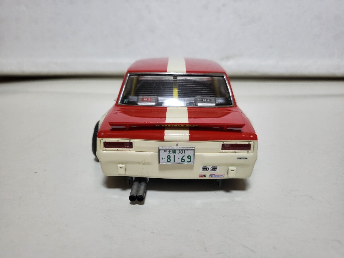 アオシマ　1/24 シャコタンコヤジ 日産　スカイライン　ハコスカ　4Dr　完成品_画像6