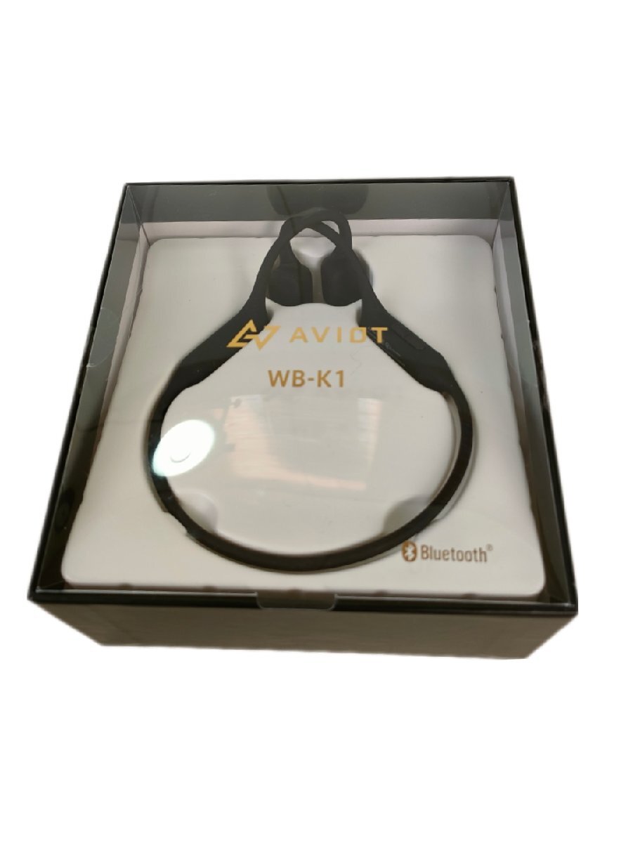 5(2) AVIOT 骨伝導ヘッドホン アビオット Bluetooth WB-K1 ブラック