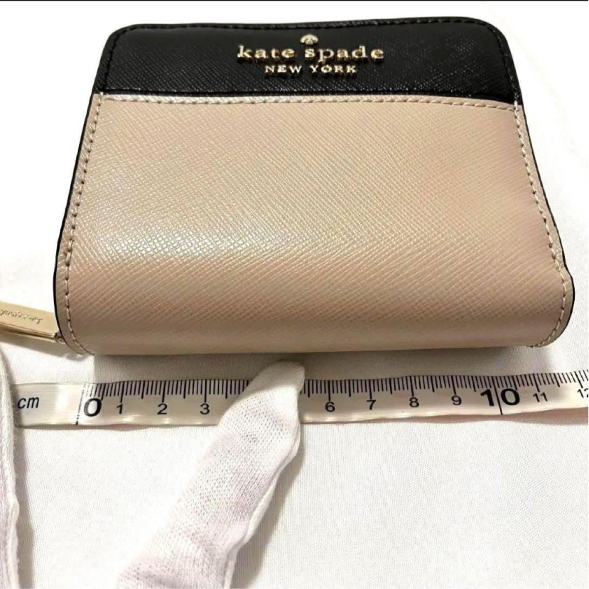 kate spade ケイトスペード 二つ折り財布 バイカラー WLR00636