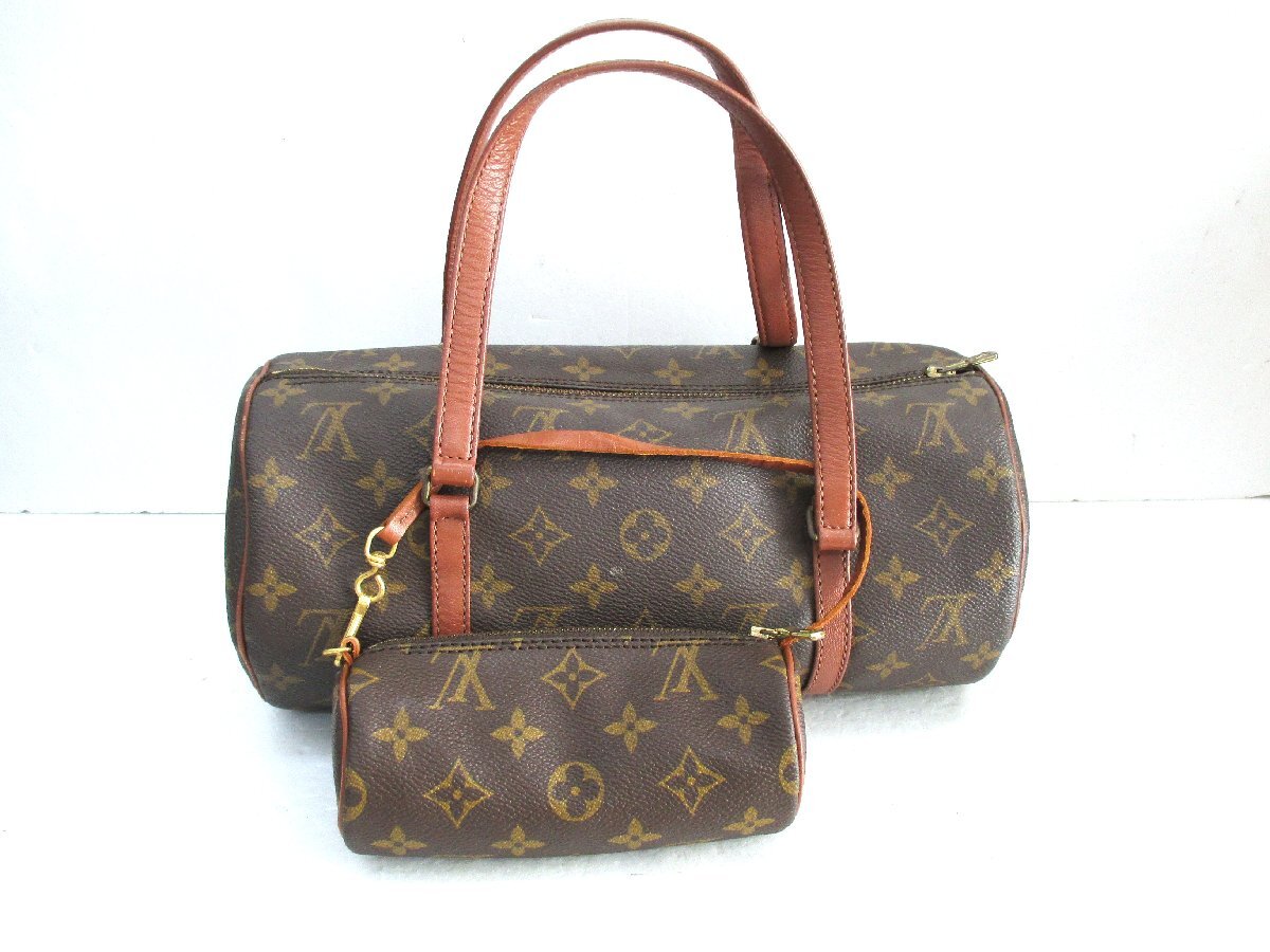 ルイヴィトン　旧パピヨン30　ハンドバッグ　ポーチ付き　LOUIS　VUITTON　モノグラム　M51365_画像1