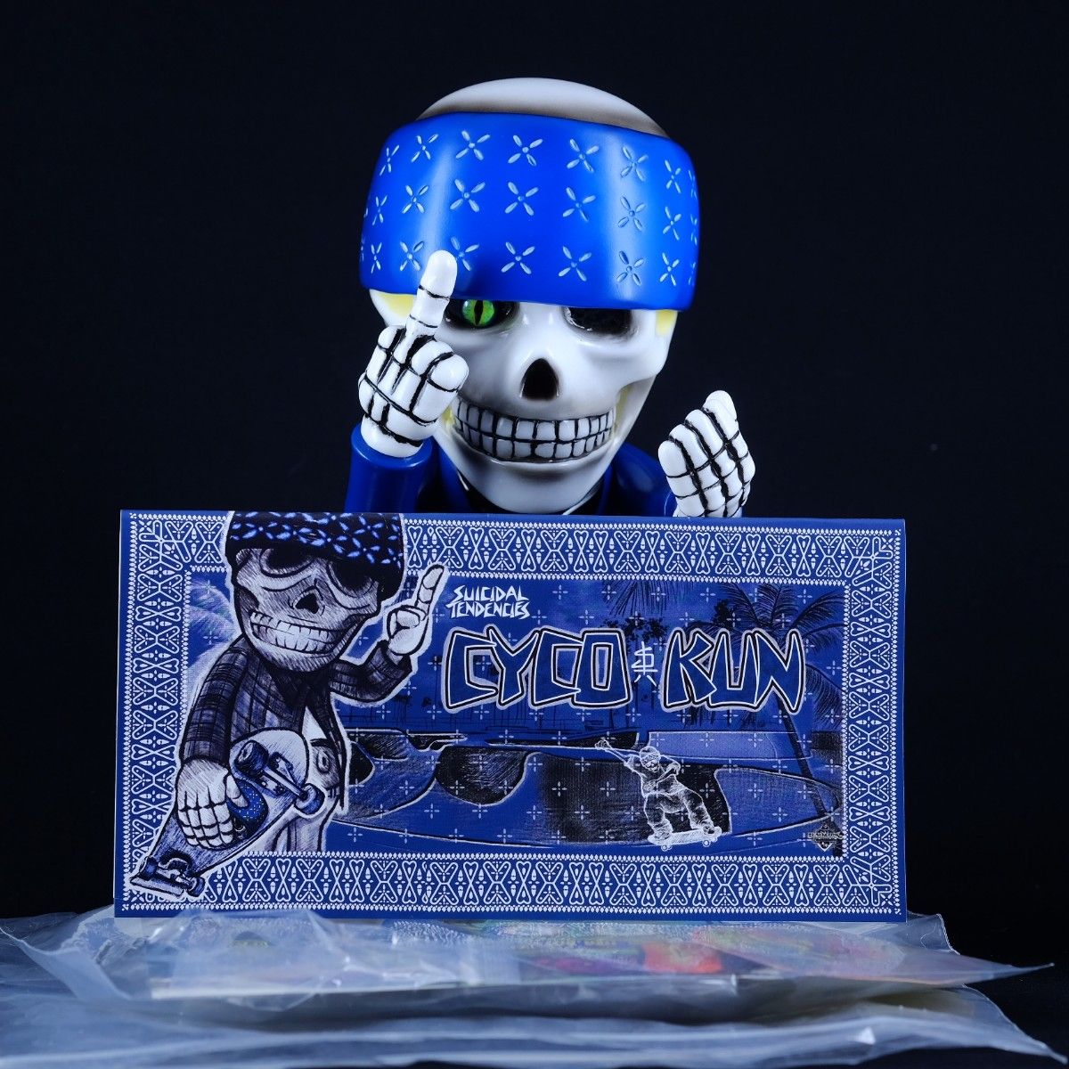 Suicidal Tendencies × BlackBook Toy》Cyco-kun OG ピンバッジ Suicidal Tendencies × BlackBook Toy》Cyco-kun OG ピンバッジ
