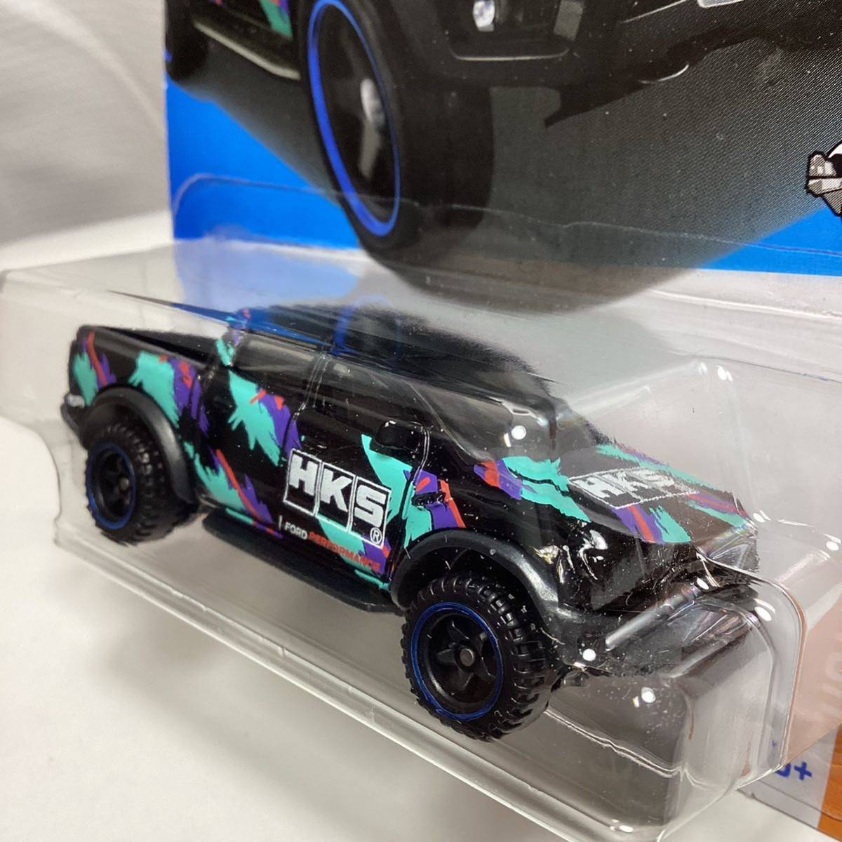 Bアソート ☆ホットウィール☆ '19 フォード レンジャー ラプター HKS ブリスター割れあり Hot Wheelsの画像3