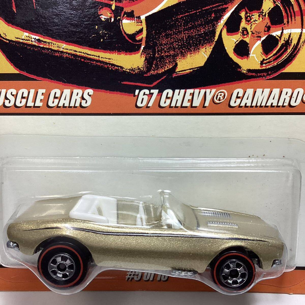 ☆ホットウィール☆ '67 シェビー　カマロ　コンバーチブル　Since 68 Hot Wheels_画像1