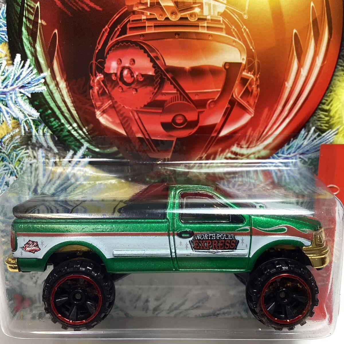 【Walmart限定】☆ホットウィール☆ フォード F-150 ホリデー ホットロッド HOLIDAY HOT RODS Hot Wheelsの画像1