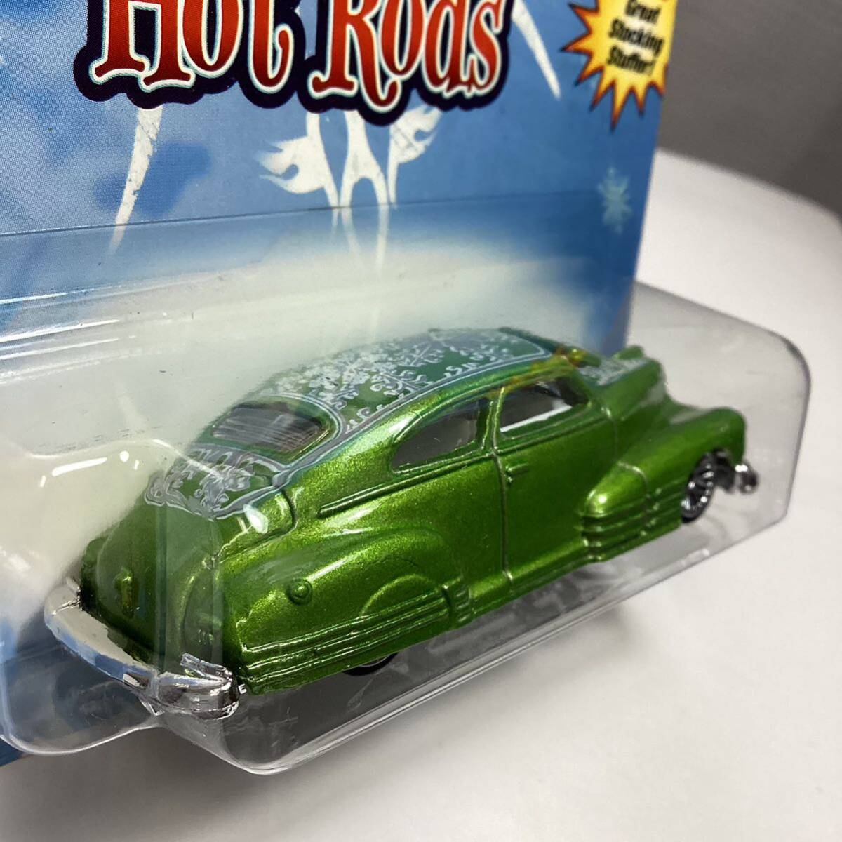 【Walmart限定】☆ホットウィール☆ '47 シェビー フリートライン ホリデー ホットロッド HOLIDAY HOT RODS Hot Wheelsの画像4