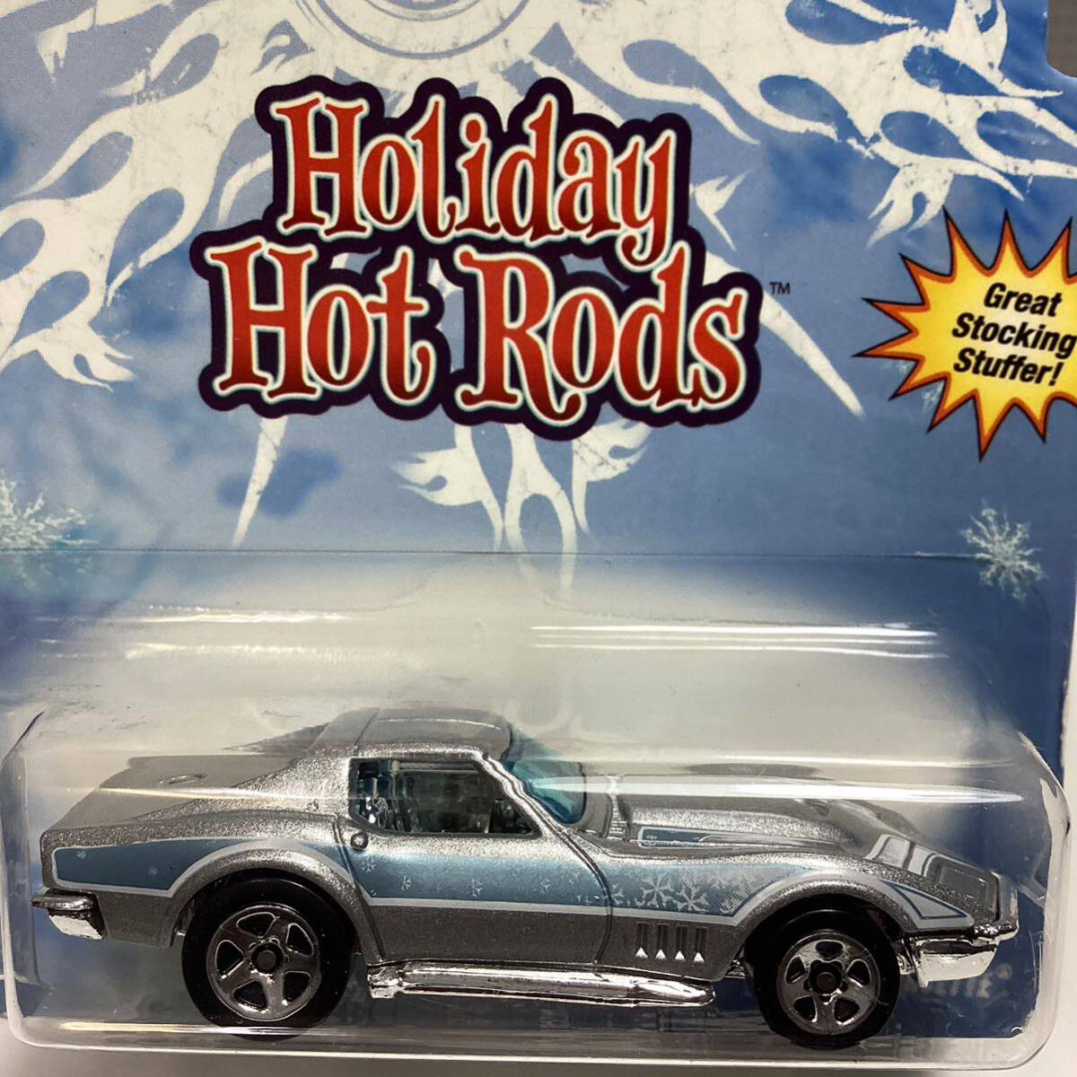 【Walmart限定】☆ホットウィール☆ '69 シボレー コルベット ホリデー ホットロッド HOLIDAY HOT RODS Hot Wheelsの画像1