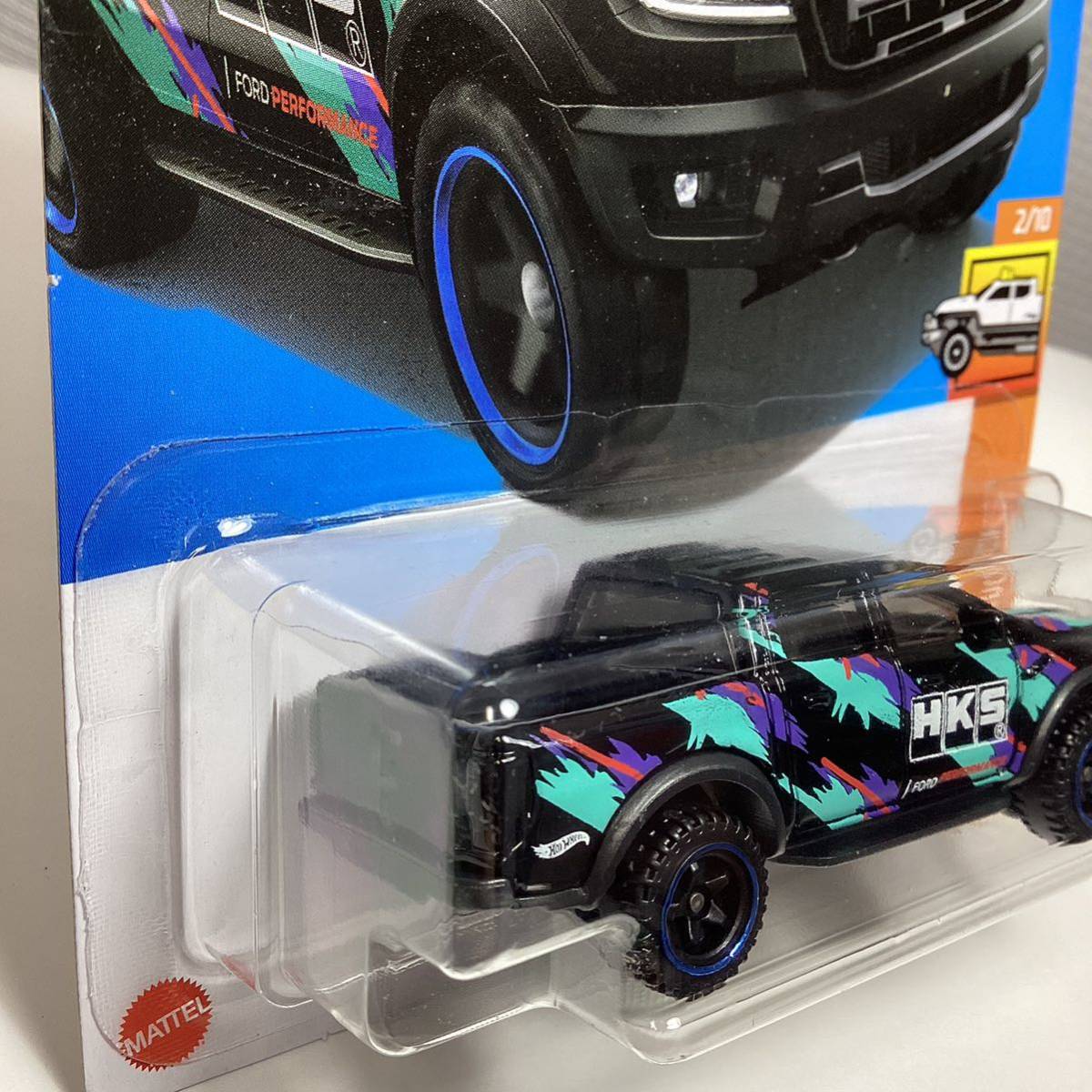 Bアソート ☆ホットウィール☆ '19 フォード レンジャー ラプター HKS ブリスター割れあり Hot Wheelsの画像5