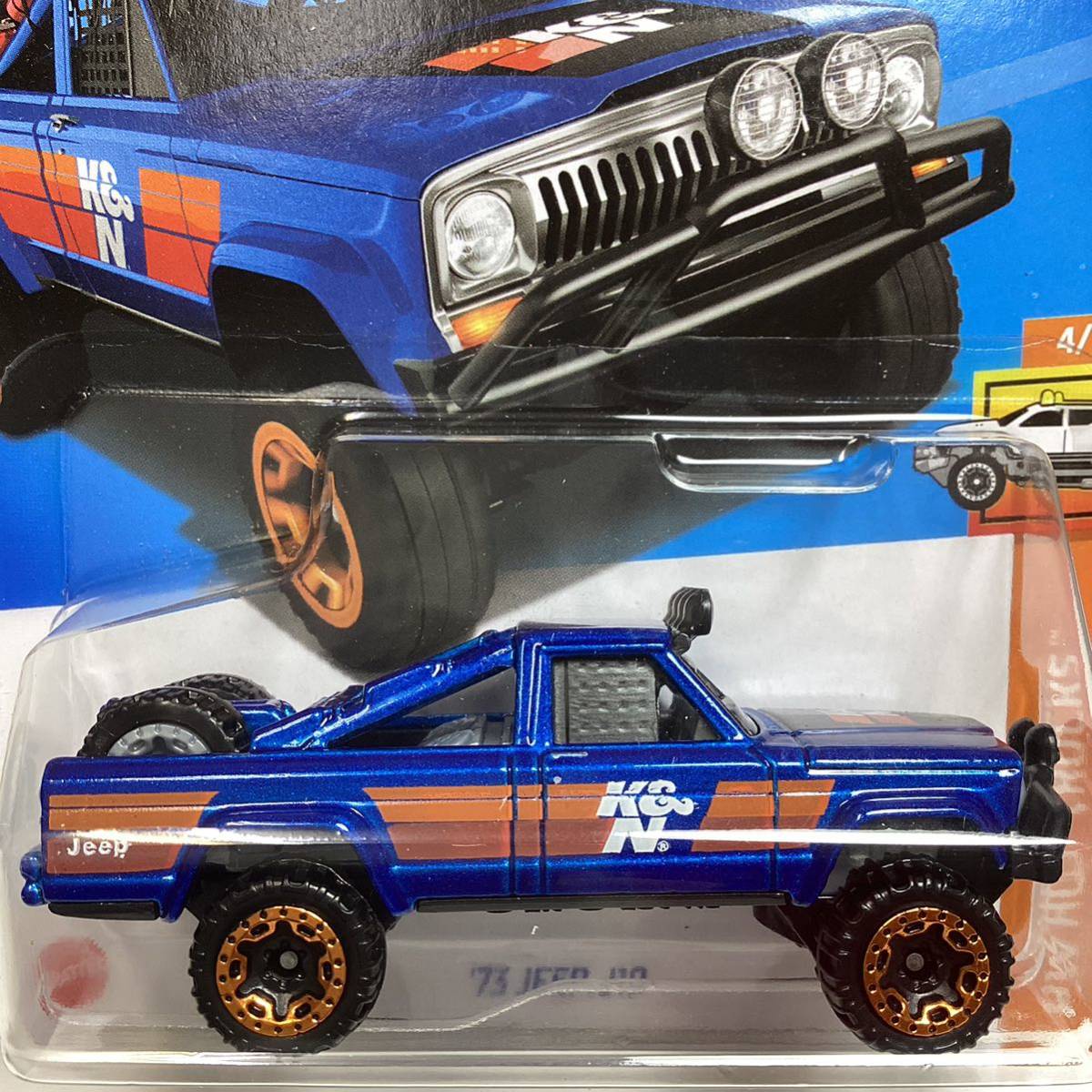 Dアソート ☆ホットウィール☆ '73 ジープ　J10 Hot Wheels_画像1