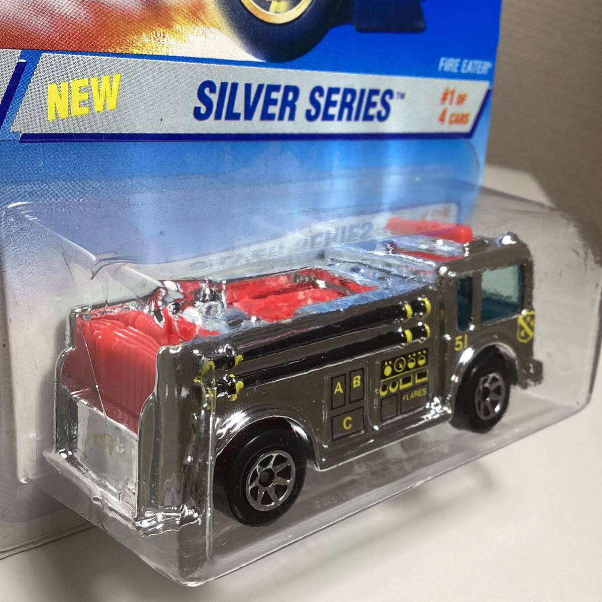 ☆ホットウィール☆　ファイヤー　イーター　シルバーシリーズ　Hot Wheels _画像4