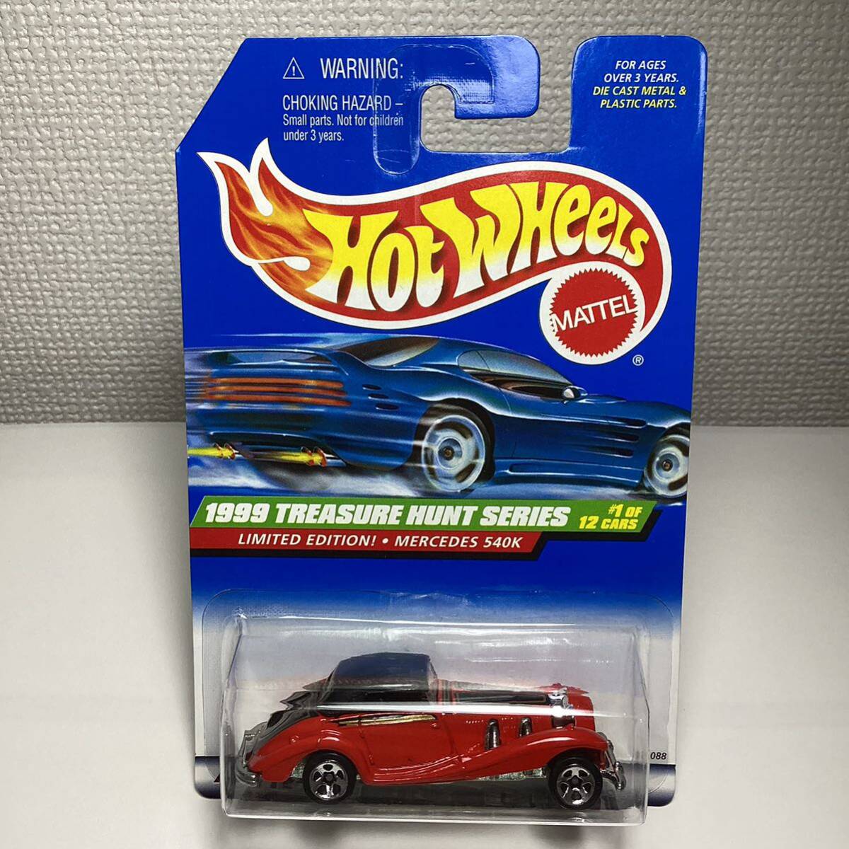 TREASURE HUNT!トレジャーハント！☆ホットウィール☆ メルセデス 540K Hot Wheels の画像2