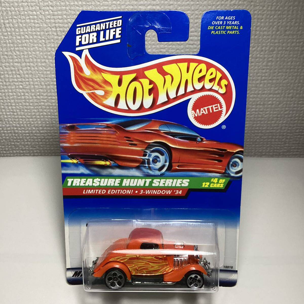 TREASURE HUNT!トレジャーハント！☆ホットウィール☆ 3-ウィンドウ '34 Hot Wheels の画像2