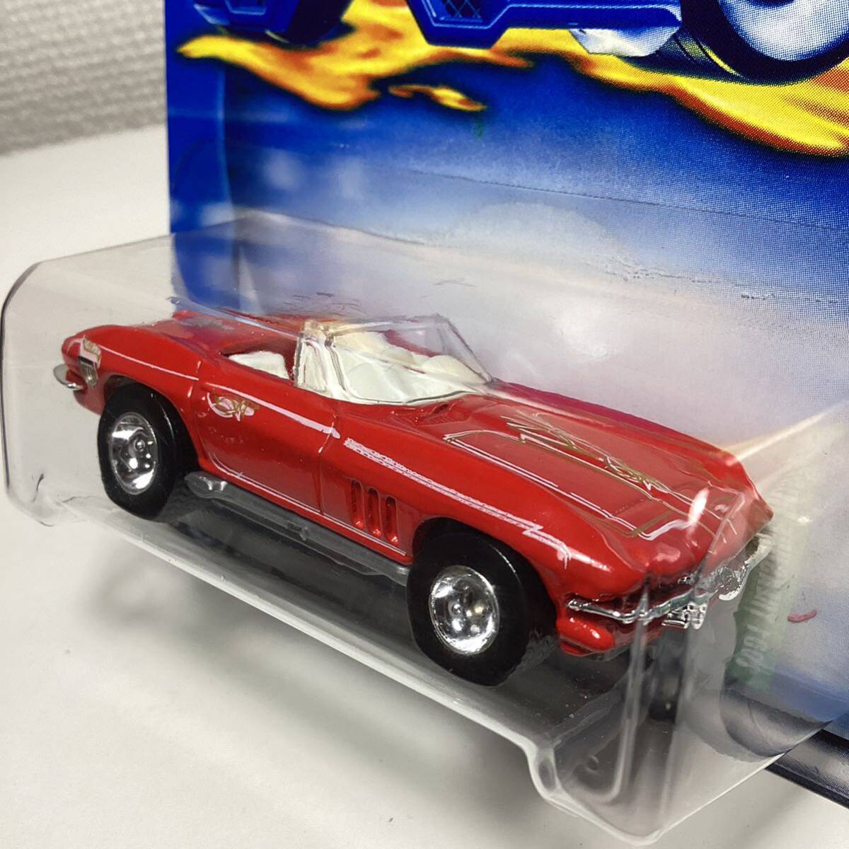 TREASURE HUNT!トレジャーハント！☆ホットウィール☆ '65 シボレー コルベット リアルライダー Hot Wheels の画像3