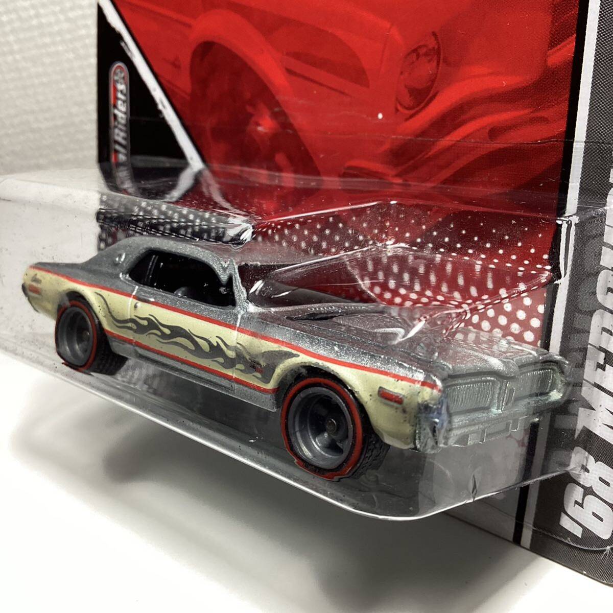 ☆ホットウィール☆ '68 マーキュリー クーガー ガレージシリーズ リアルライダー Hot Wheels の画像3