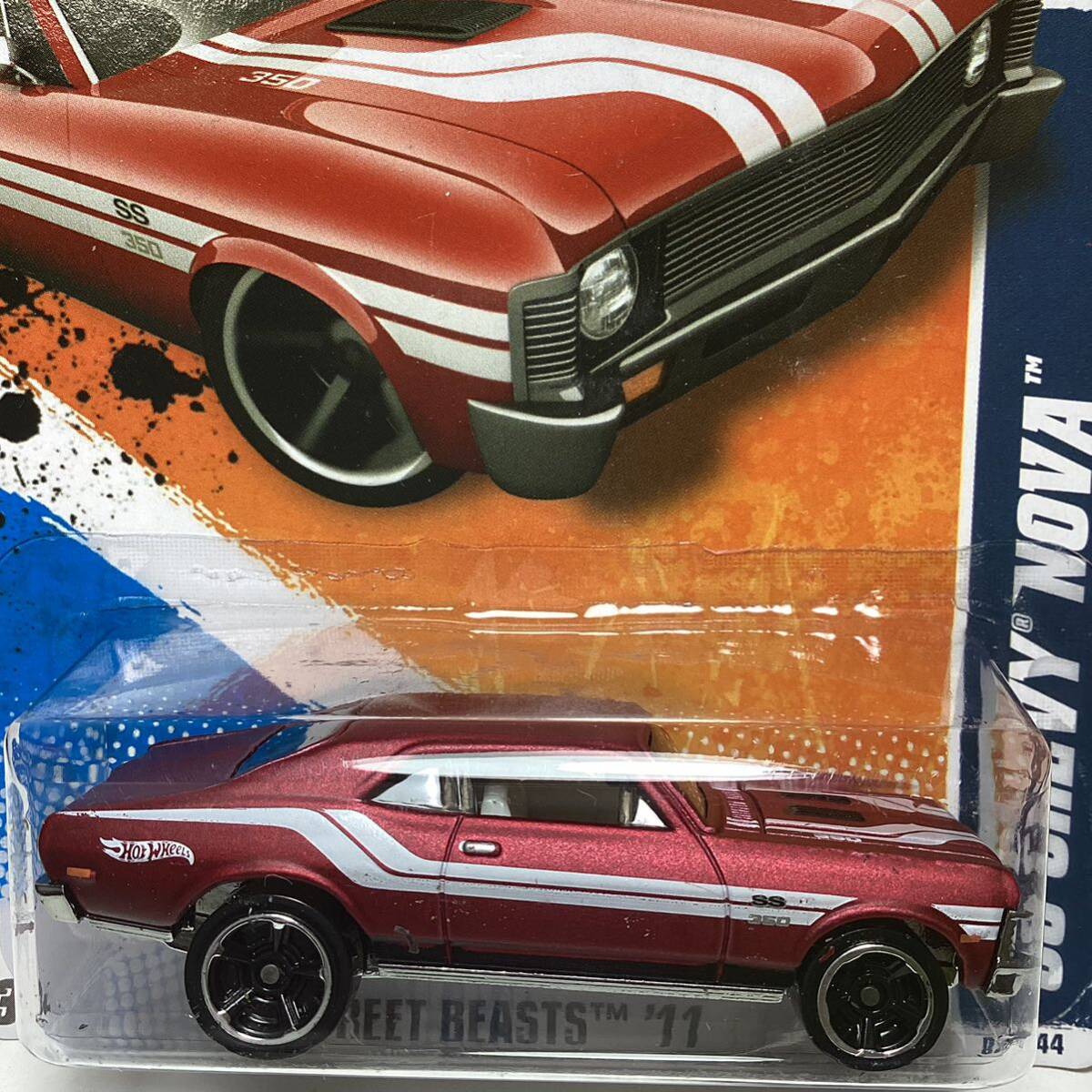 【Walmart限定カラー】☆ホットウィール☆ '68 シェビー　ノバ　Hot Wheels _画像1