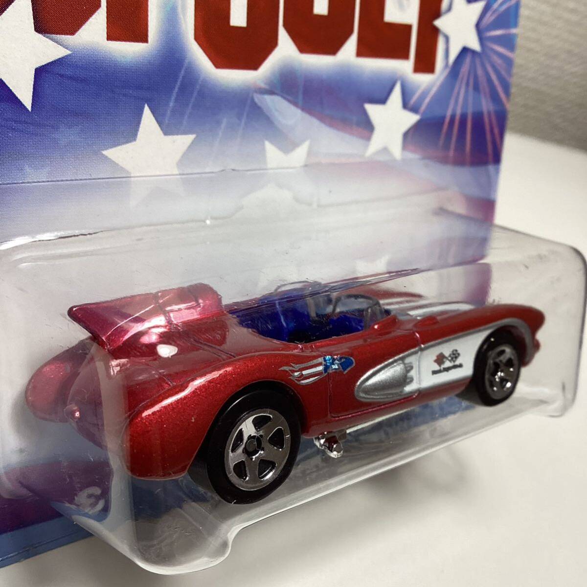  【Walmart限定】☆ホットウィール☆ シボレー コルベット SR-2 FOURTH OF JULY Hot Wheels の画像4