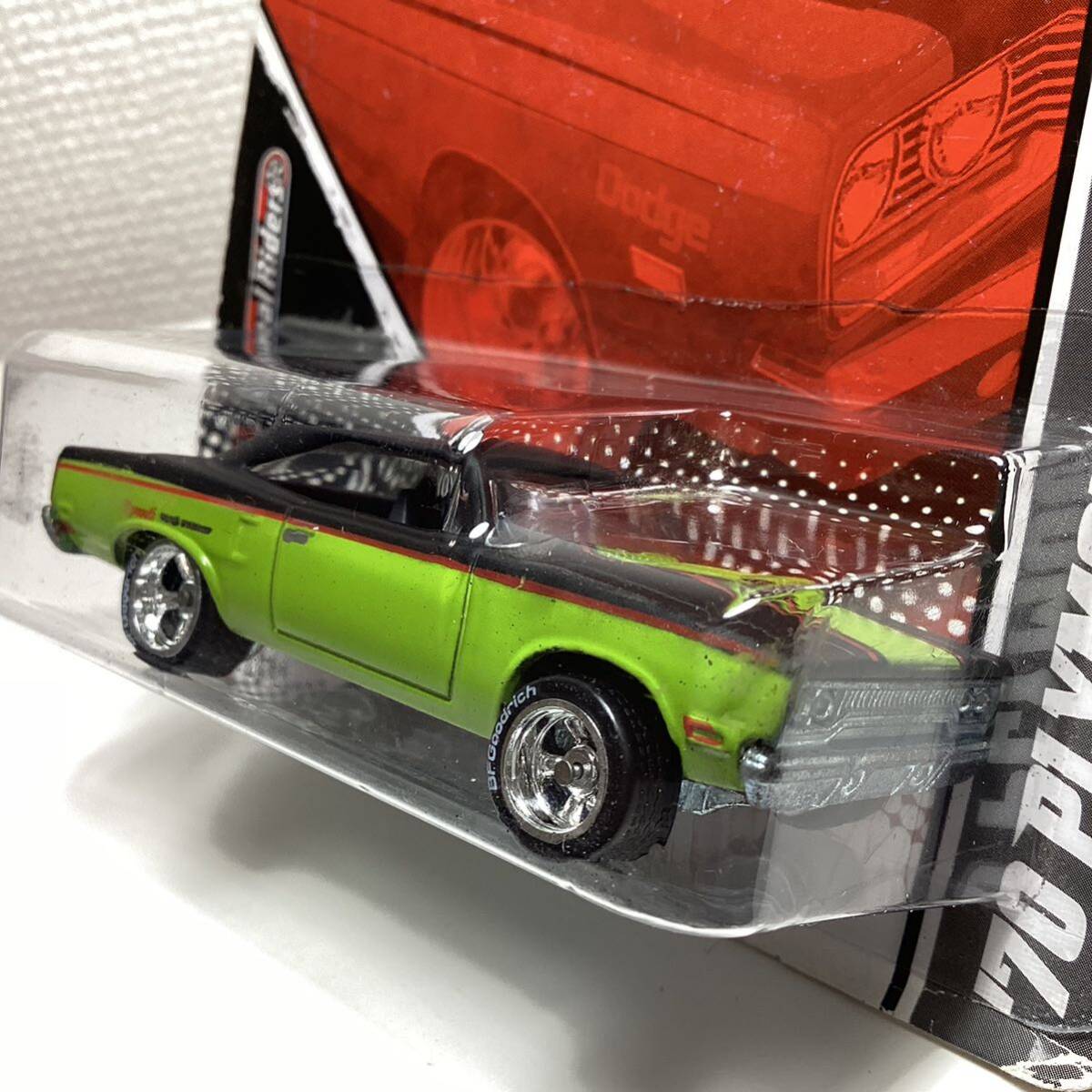 ☆ホットウィール☆ '70 プリマス ロードランナー GARAGE ガレージ シリーズ Hot Wheels の画像3