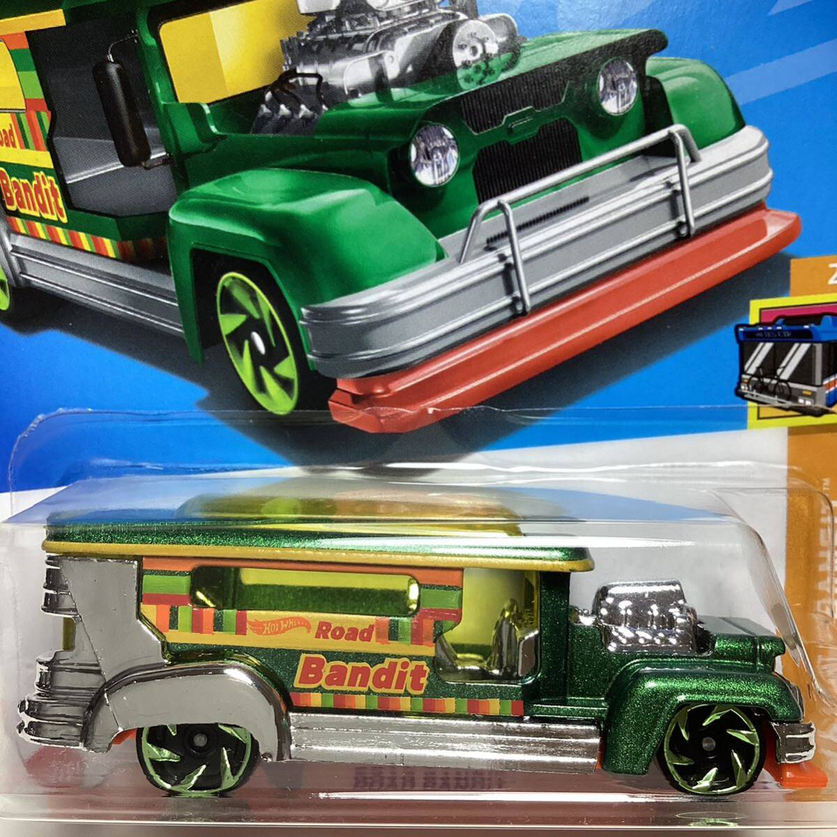 Hアソート ☆ホットウィール☆ ロード バンディット ブリスター割れあり Hot Wheelsの画像1