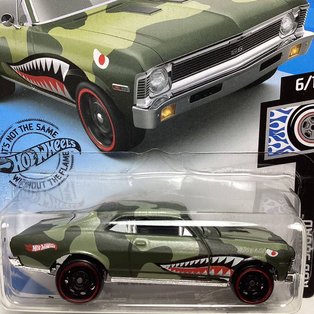 ☆ホットウィール☆ '68 シェビー ノバ 緑　Hot Wheels _画像1