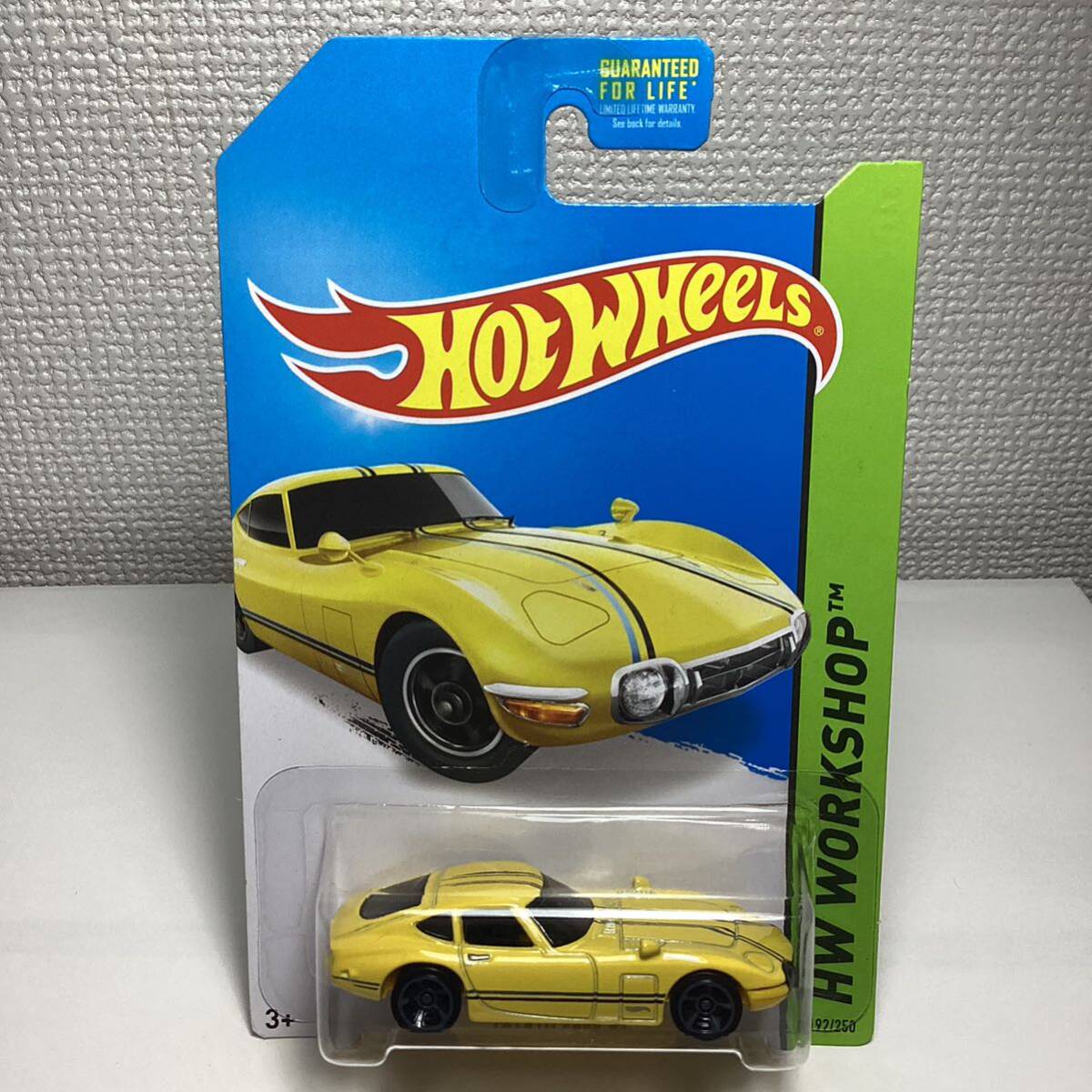 ☆ホットウィール☆ トヨタ　2000GT 黄色　Hot Wheels _画像2