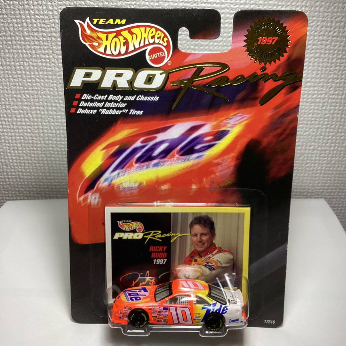 ☆ホットウィール プロ レーシング☆ フォード サンダーバード #10 ナスカー NASCAR リアルライダー Hot Wheelsの画像2