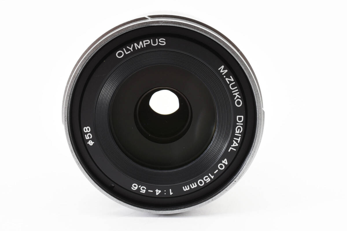 ★極上品★オリンパス OLYMPUS M.ZUIKO 40-150mm R ED MSC シルバー ★ L770#1494の画像3