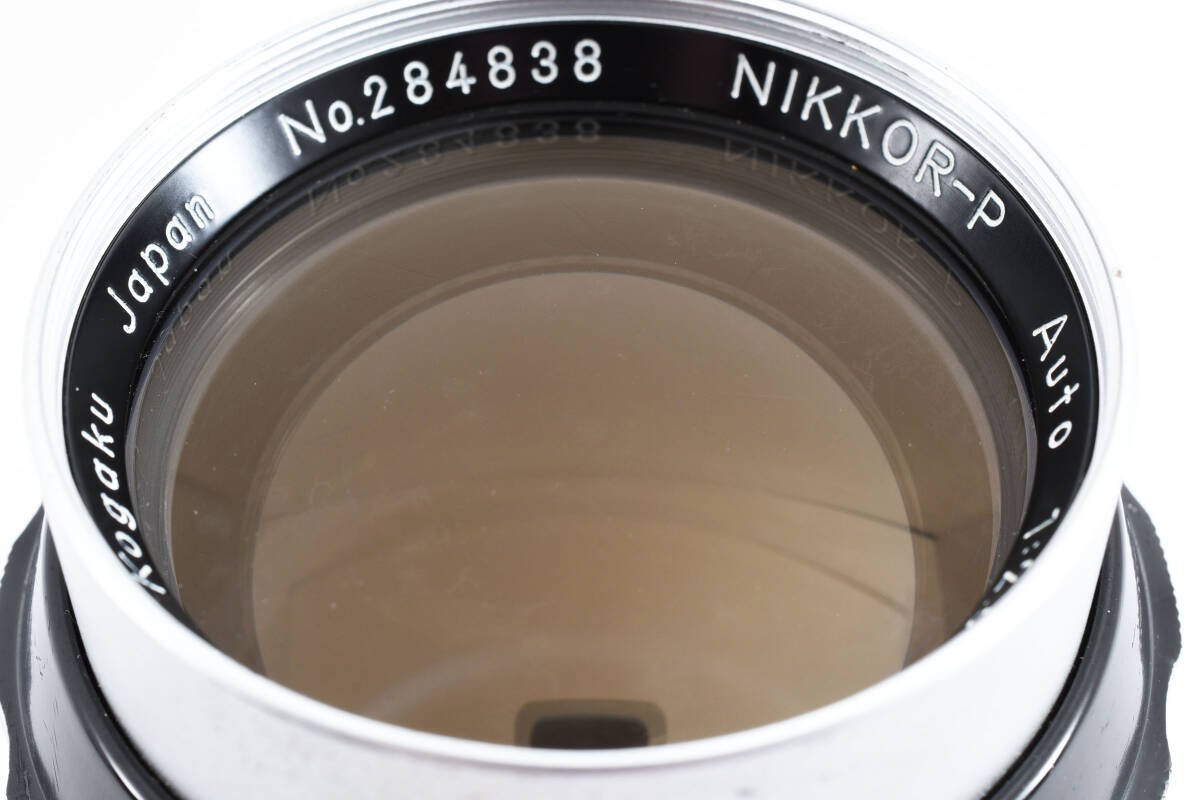 ★訳あり大特価 ★ニコン Nikon NIKKOR-P Auto 105mm F2.5 Nippon Kogaku ★ L100#1144_画像10