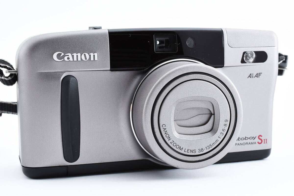 ★極上品★キヤノン Canon Autoboy S II コンパクトフィルムカメラ ★Canon製レザーケース付属★ L400#1527_画像4