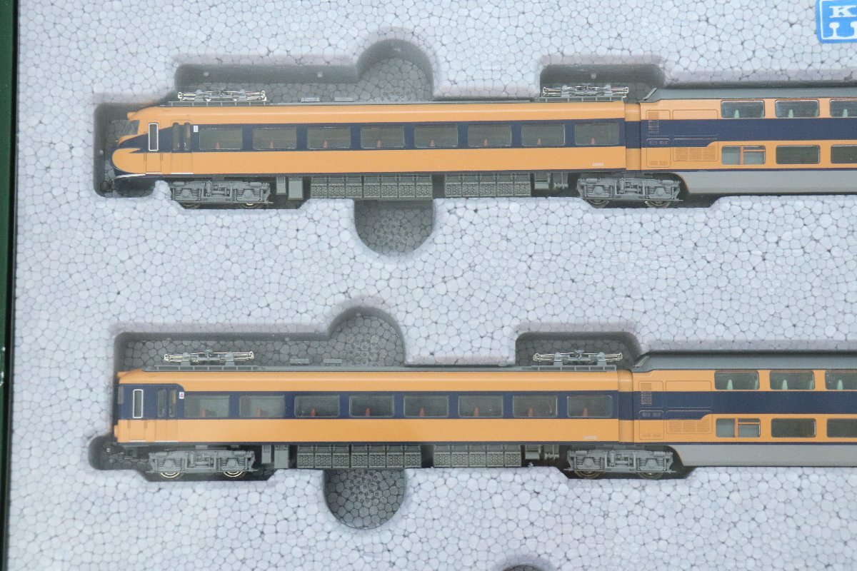 KATO ◎ [10-295] 近鉄10100系 新ビスタカー ブルーリボン 鉄道模型/Nゲージ ◎ #7055の画像4